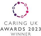 Caring UK Awards 2023 winner